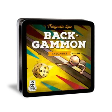 BACKGAMMON Gioco da Tavolo Magnetico 5+