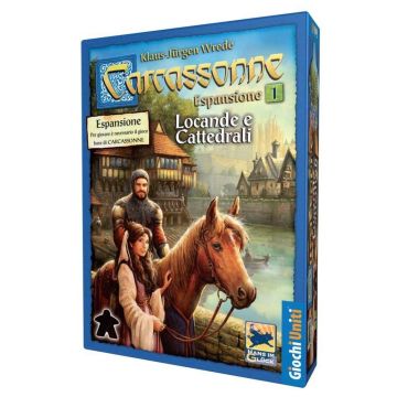 CARCASSONNE Locande e Cattedrali Espansione Gioco da Tavolo 7+