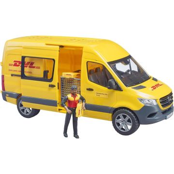 Furgone DHL con Autista | Giocattolo Bruder 02671