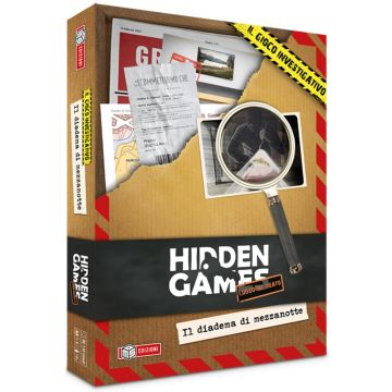 HIDDEN GAMES Il Diadema di Mezzanotte Gioco da Tavolo 14+