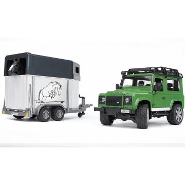 Land Rover Defender Trasporto Cavalli | Giocattolo Bruder 02592