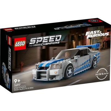 LEGO Speed Champions 76917 2 Fast 2 Furious Nissan Skyline GT-R (R34) | LEGO 9+