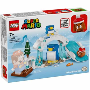 LEGO Super Mario 71430 Pack di Espansione La Settimana Bianca della Famiglia Pinguotto | LEGO Super Mario 7+