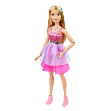 BARBIE Large Doll Vestito Rosa