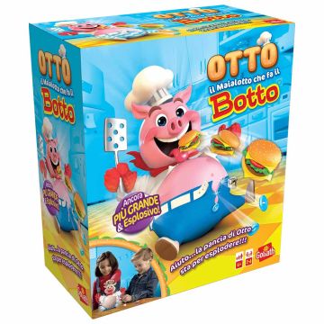 OTTO IL MAIALOTTO CHE FA IL BOTTO Gioco da Tavolo 4+