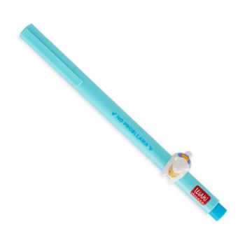 PENNA LOVELY FRIENDS LAMA Gel Blu Cielo con Animale | Penna Non Cancellabile Legami