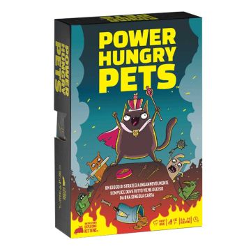 POWER HUNGRY PETS Gioco di Carte 7+