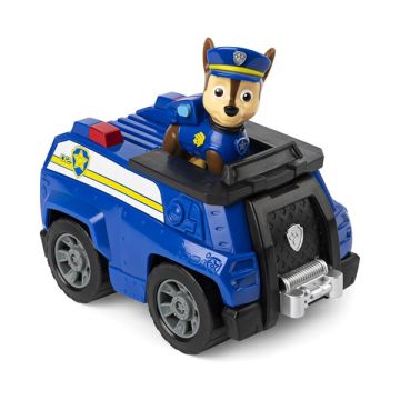 PAW PATROL CHASE Personaggio con Veicolo Base 3+