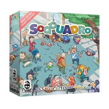 SOQQUADRO Gioco da Tavolo 6+