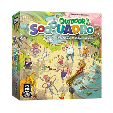 SOQQUADRO OUTDOOR Gioco da Tavolo 6+